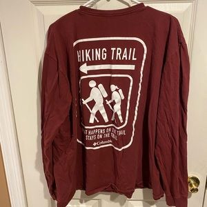 Columbia long sleeve shirt